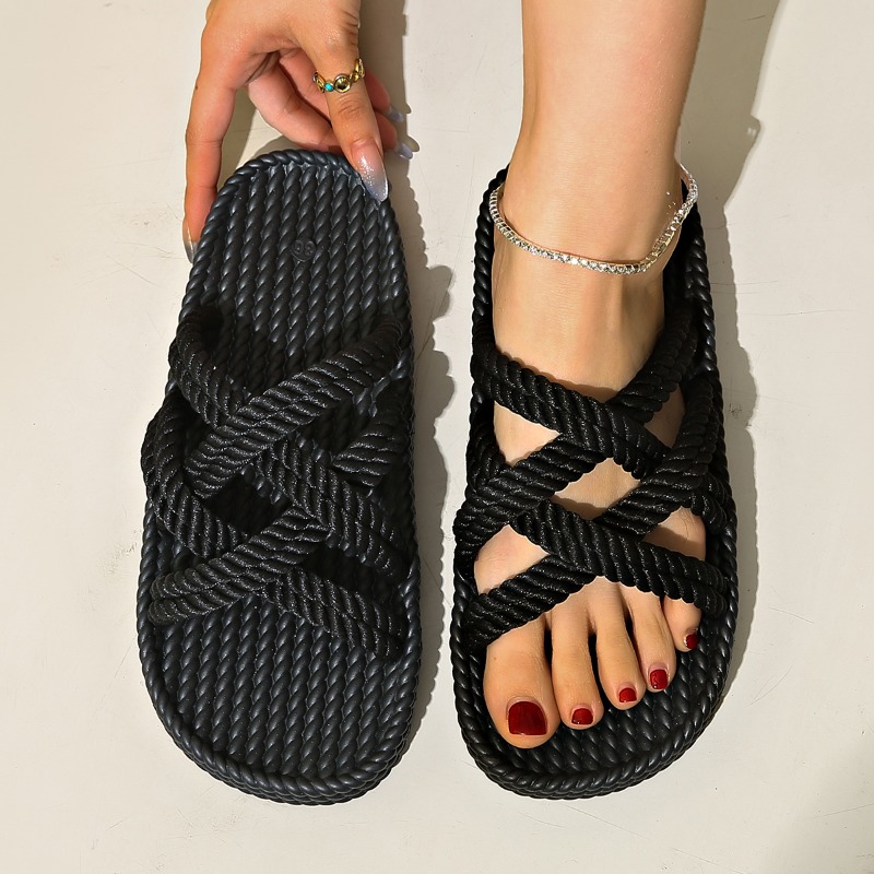 Elastic Waistband Roll - 2025 New Summer Women's Hemp Rope
