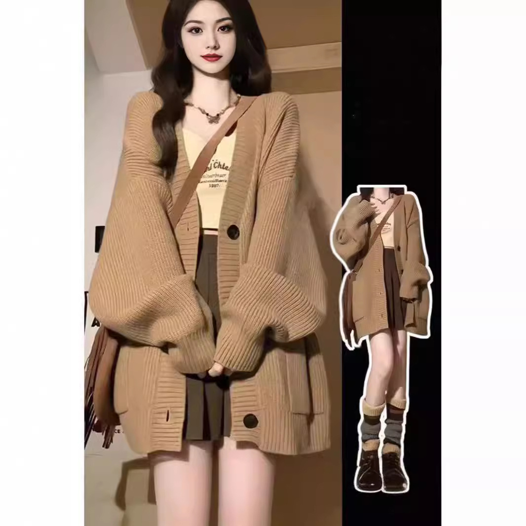 Sewing V - Sweater Women 2024 Fashion Autumn Winter