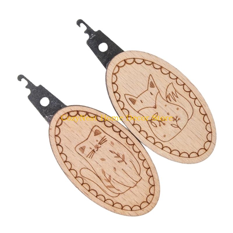 Needle Threader Tool - 92MF 2 Pcs Needle Threading Tool