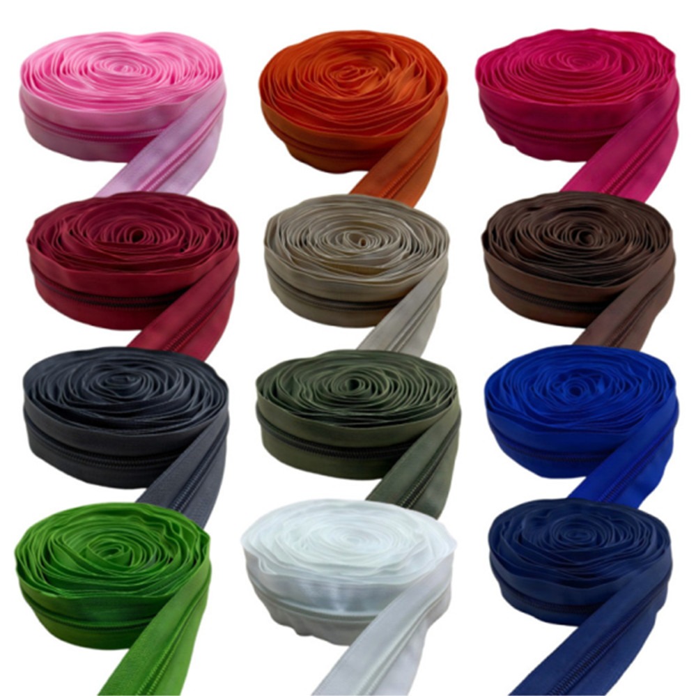 Textile Sewing Factory - 5# 1/2/3/5/10 Meters Long Nylon Zippers