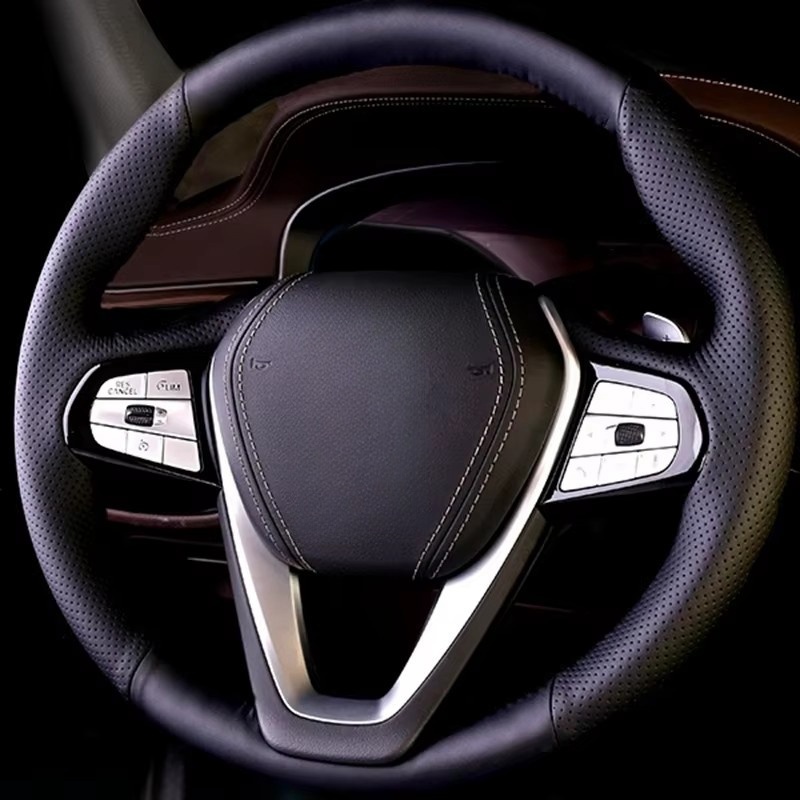 Sewing Gt - Hand Sew Black Genuine Leather Car