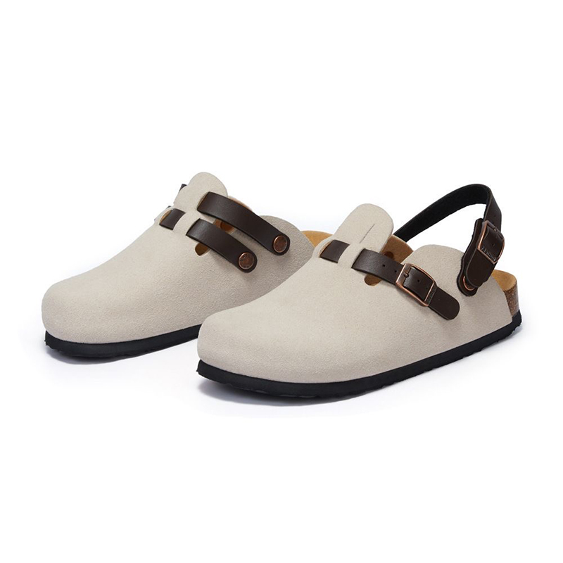 Elastic Waistband Roll - Women's Cork Slippers Fashion Baotou Semi