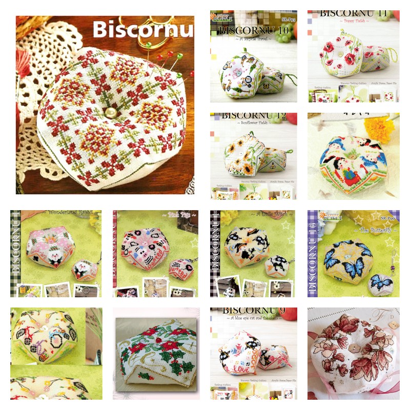 Sewing Pin Cushion - Cross Stitch Kits Stich Pin Cushion