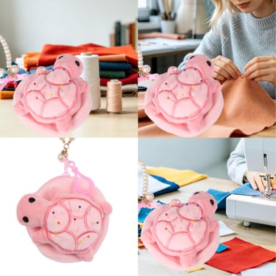Tortoise Shape Pin Cushion wit - Sewing Pin Cushion 评论和价格