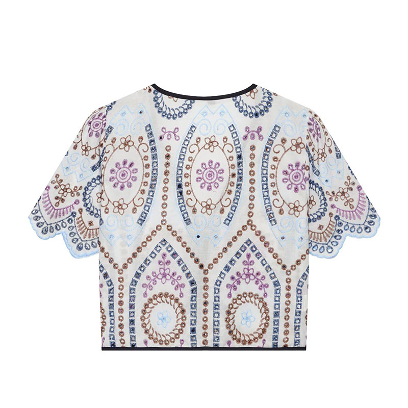 Nlzgmsj 2026 Summer Women Embr - Sewing V 评论和价格