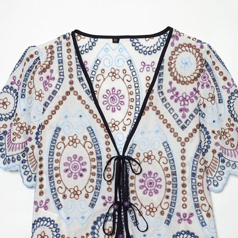Nlzgmsj 2026 Summer Women Embr - Sewing V 评论和价格