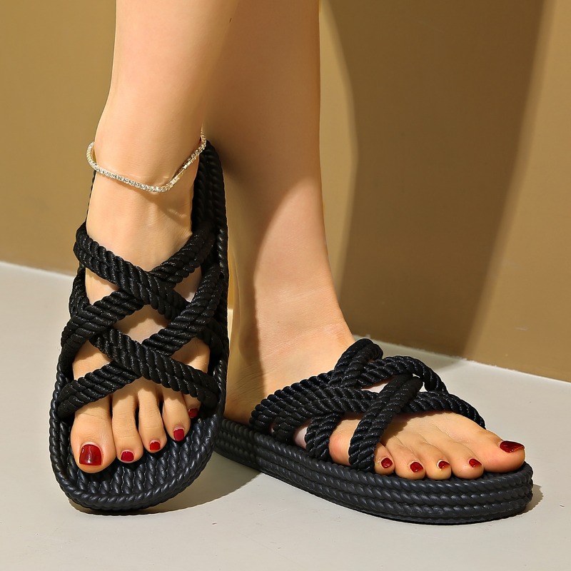 2025 New Summer Women's Hemp R - Elastic Waistband Roll 评论和价格