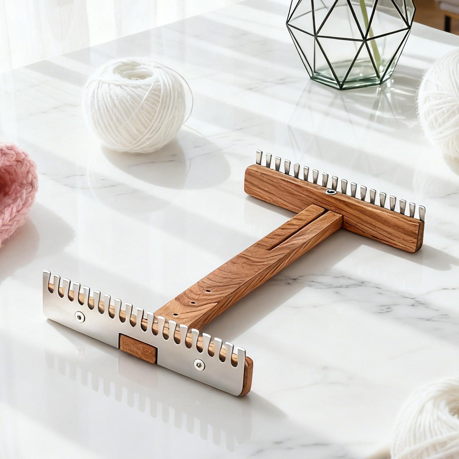 Weaving Loom Adjustable Wooden - Sewing Gathering 评论和价格