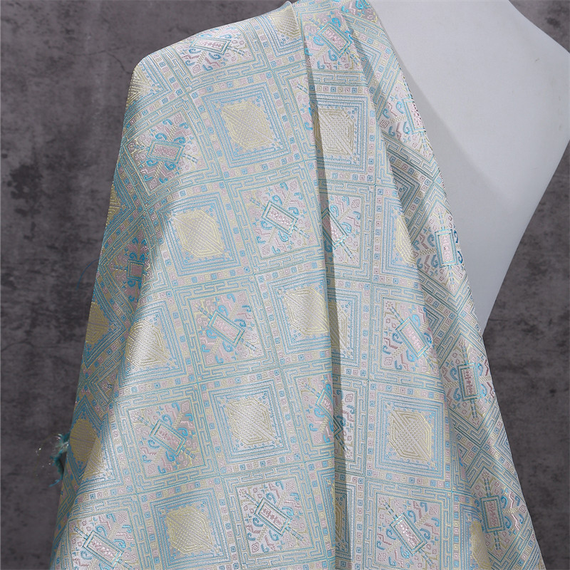 Chinese Style Jacquard Brocade - Sewing Fabric 评论和价格