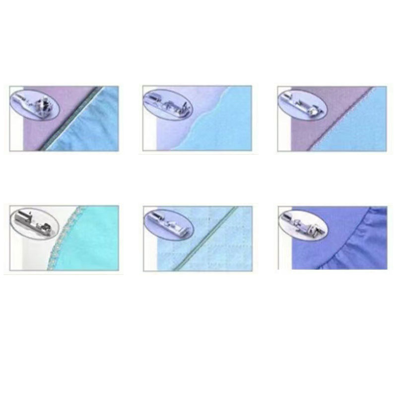 6Pcs/Set Presser Foot For Sing - Sewing Gathering 评论和价格