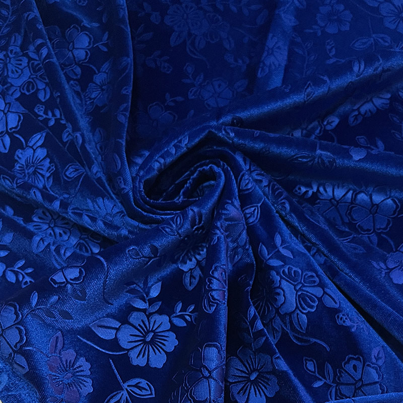 Embossed Stretch Gold Velvet F - Sewing Garment 评论和价格