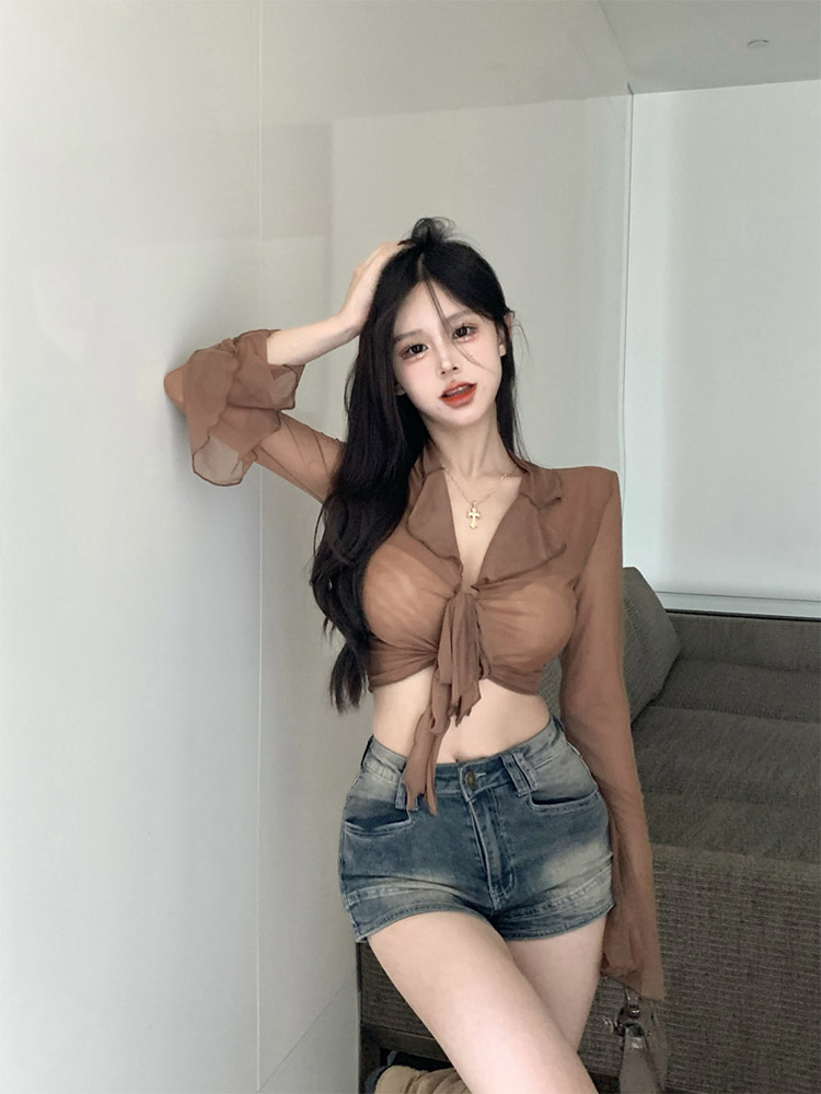 Long Flare Sleeve Blouses for  - Sewing V 评论和价格