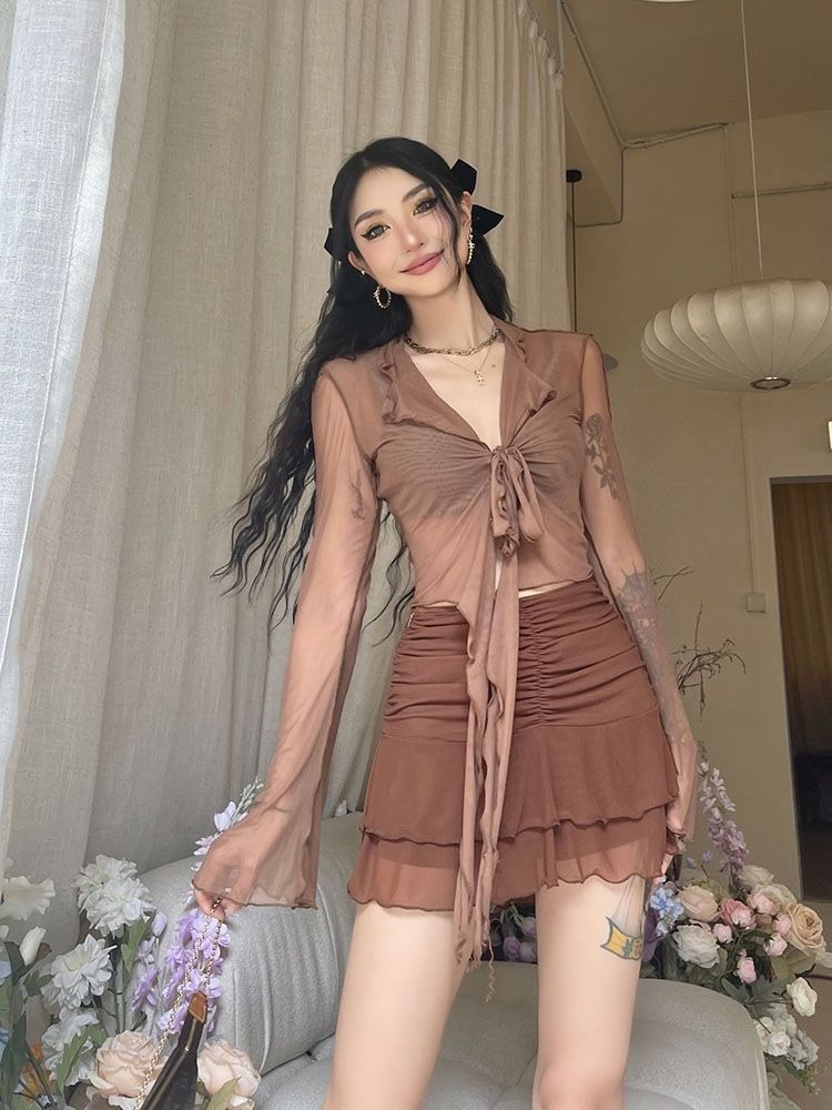 Long Flare Sleeve Blouses for  - Sewing V 评论和价格