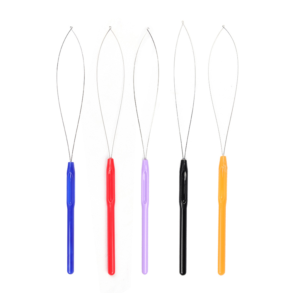 5 PCS Hair Extension Loop Need - Needle Threader Tool 评论和价格
