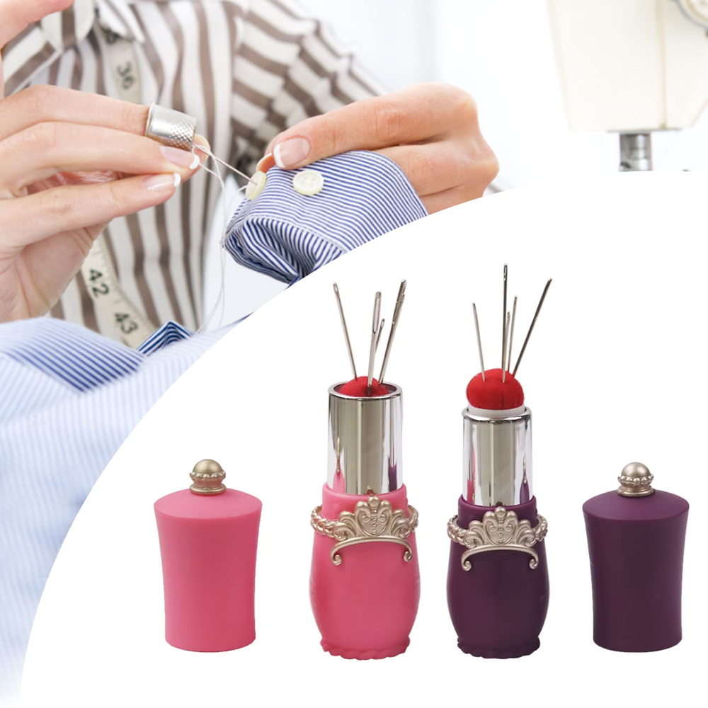 Lipstick Pin Cushion Sewing Ne - Sewing Pin Cushion 评论和价格