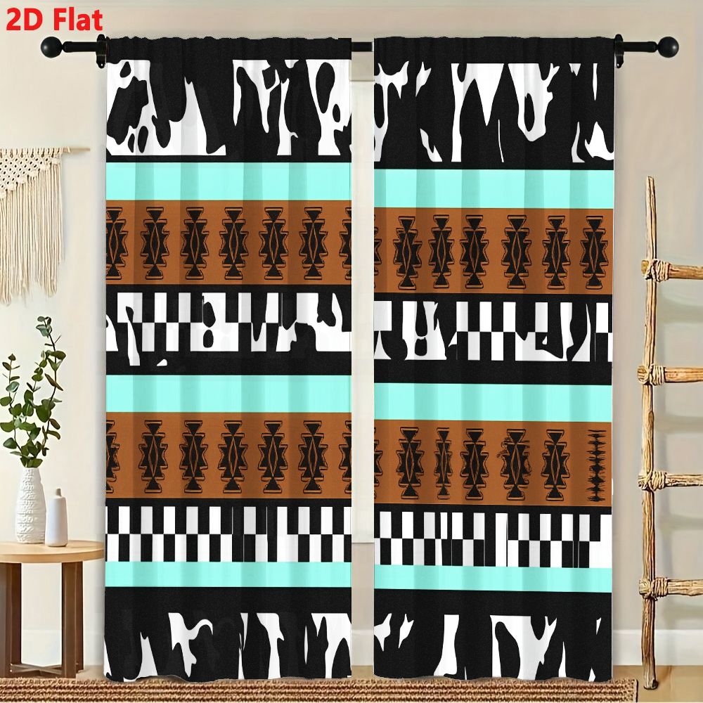 2Pcs Curtains 2D Flat Geometri - Century Textile & Sewing Supply Avenue C North Saskatoon Sk 评论和价格