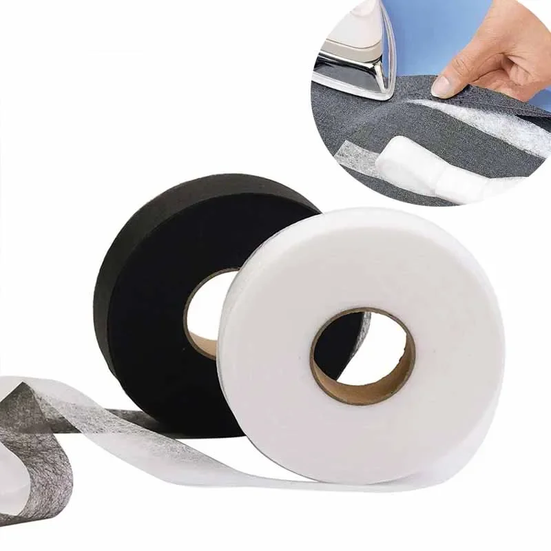 50M/Roll Double-sided Non-wove - Hem Tape Fusible 评论和价格
