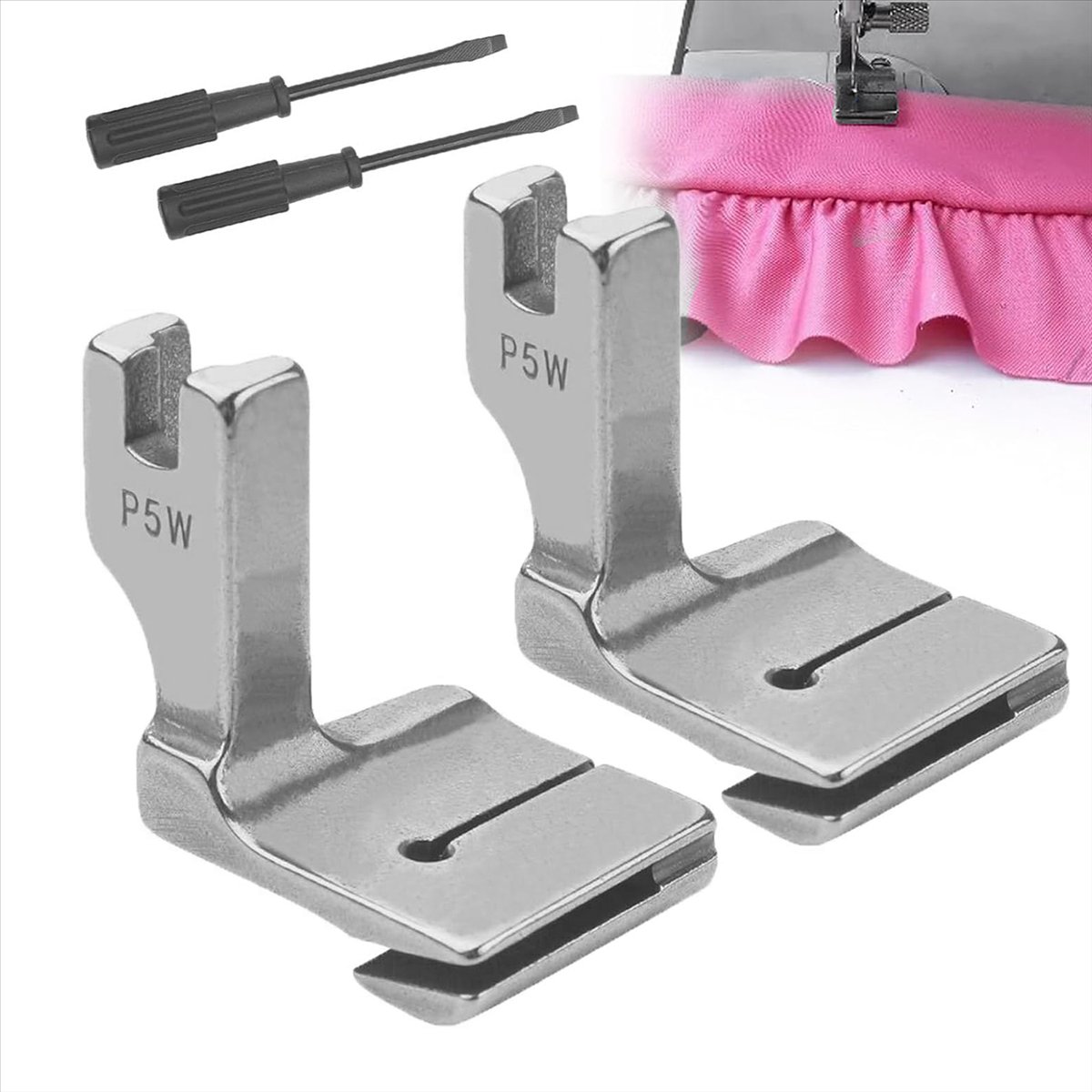 [Greatitem]2Pcs Piping Sewing  - Sewing Gathering 评论和价格
