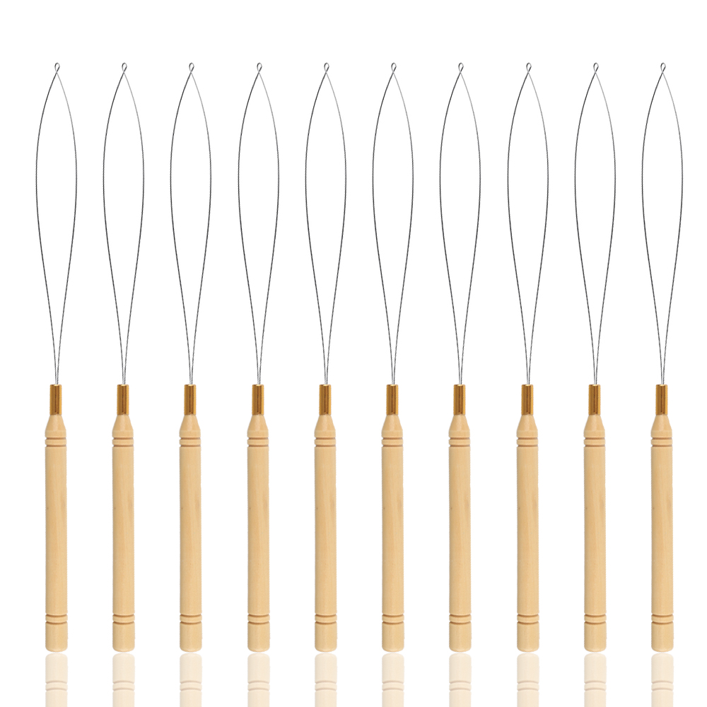 10Pcs Micro Rings Loop Tool Ha - Needle Threader Tool 评论和价格