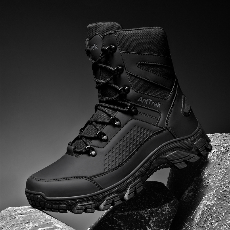 Men's wild training boots four - Sewing Garment 评论和价格