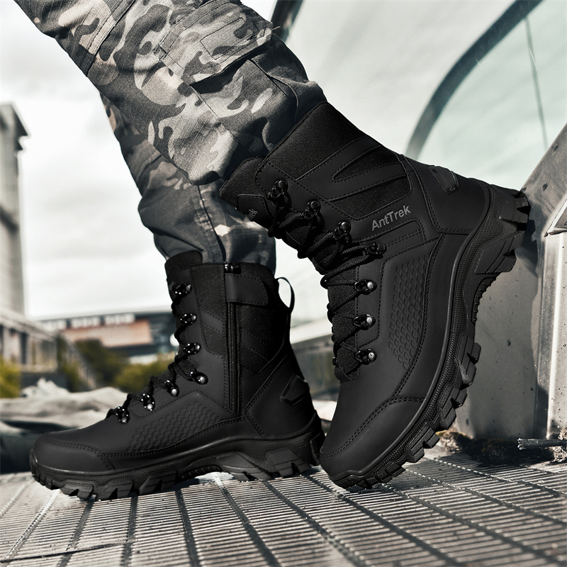 Men's wild training boots four - Sewing Garment 评论和价格