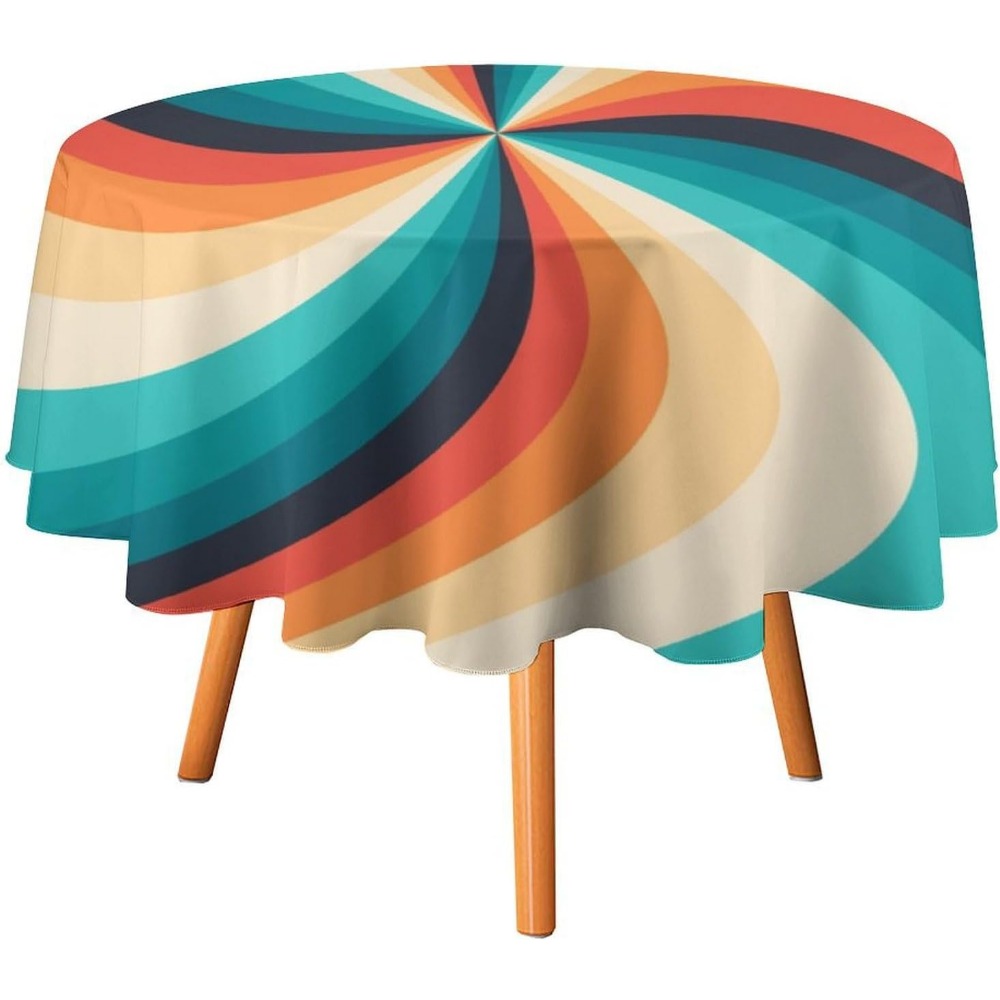 Vintage Groovy Swirl Round Tab - Century Textile & Sewing Supply Avenue C North Saskatoon Sk 评论和价格