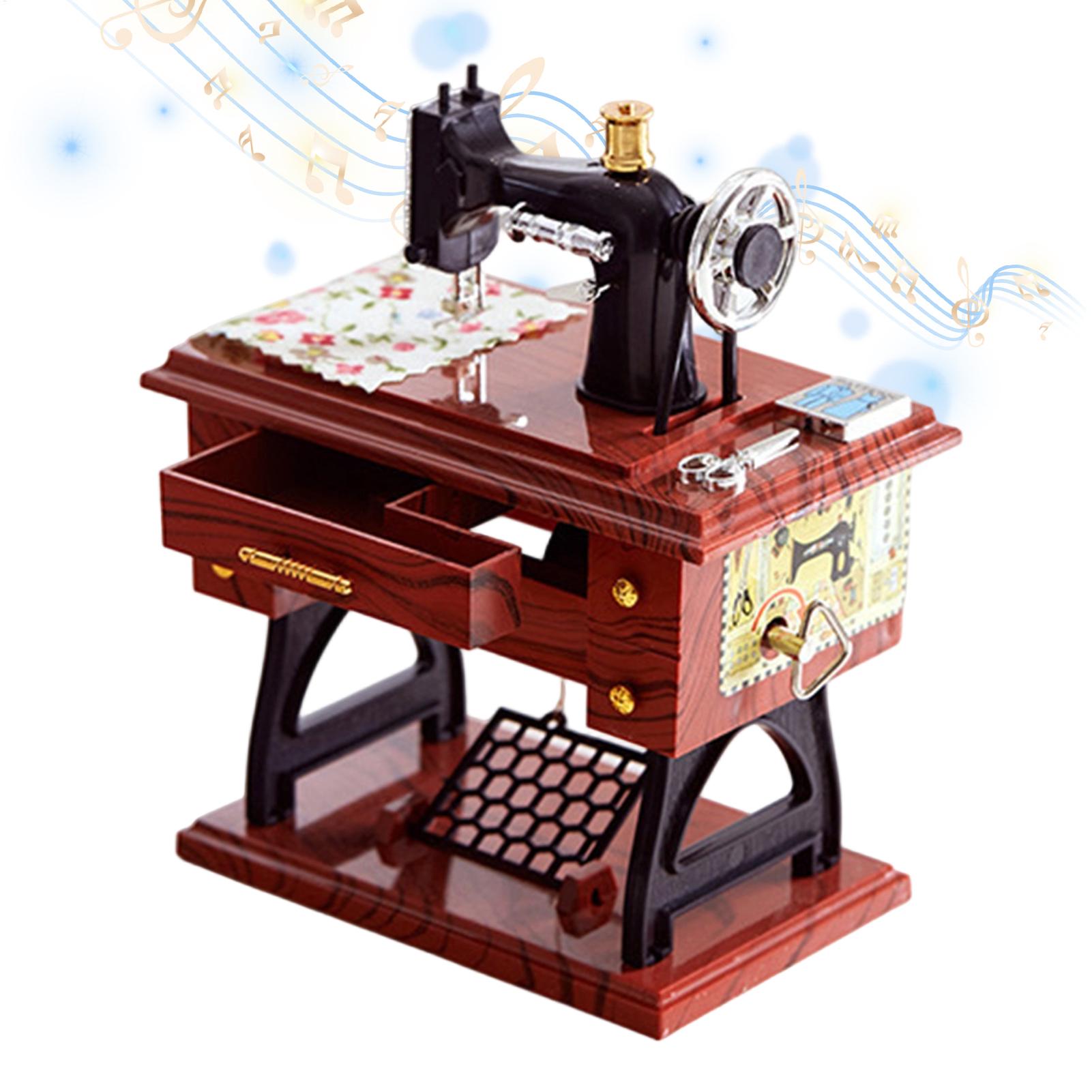 Sewing Machine Mini Music Box  - Sewing Gathering 评论和价格