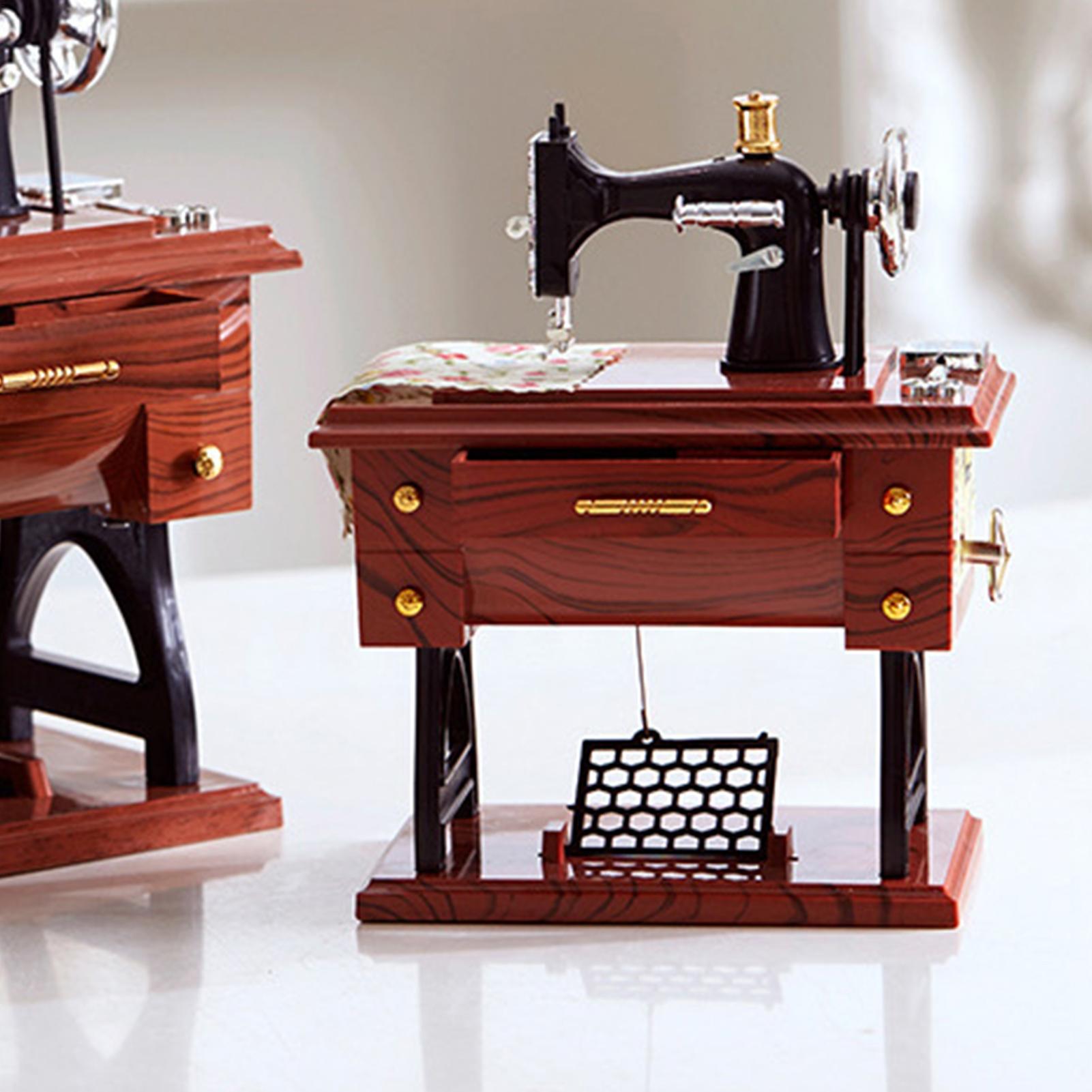 Sewing Machine Mini Music Box  - Sewing Gathering 评论和价格