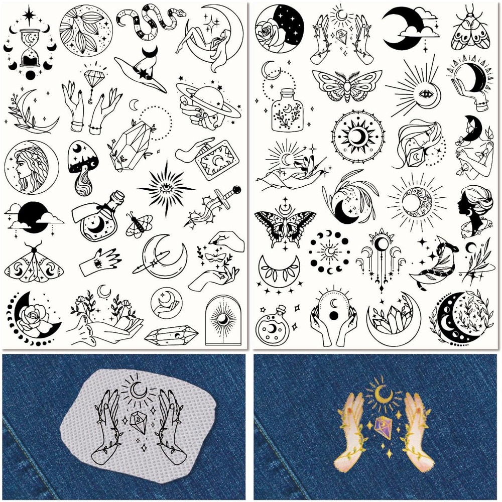51Pcs Boho Moon Sun Water Solu - Sewing Factory 评论和价格